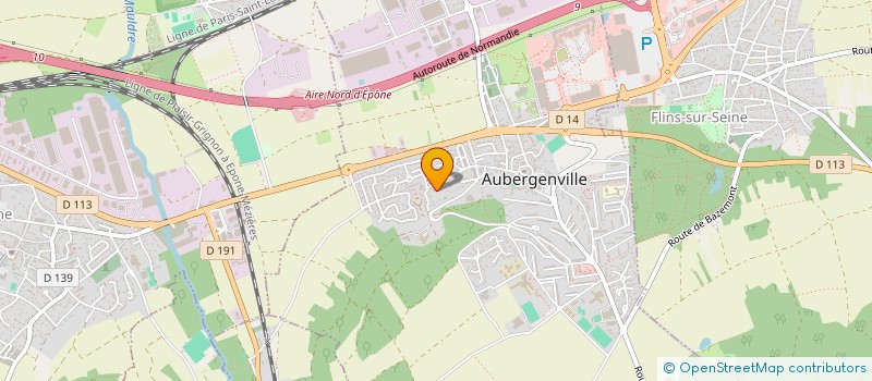 localisation de l'entreprise POUR ACCUEILLIR ET VIVRE ENSEMBLE  AUBERGENVILLE