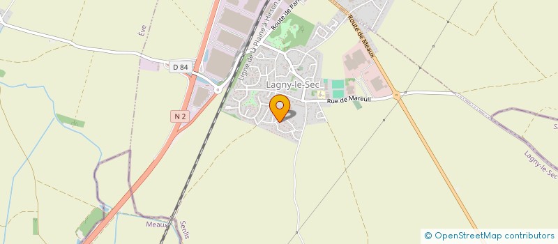 localisation de l'entreprise POUR ACTION EN FAVEUR PERSONNES RETRAITE  LE PLESSIS-BELLEVILLE