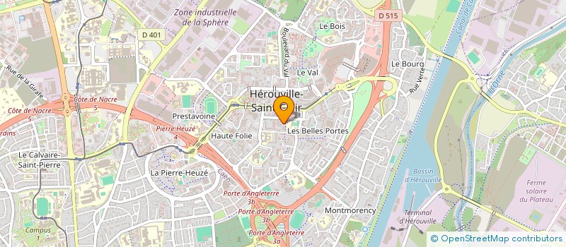 localisation de l'entreprise POUR BITALA à HEROUVILLE-SAINT-CLAIR