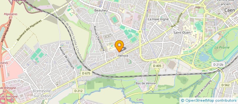 localisation de l'entreprise POUR CAEN, DEMAIN ! à CAEN