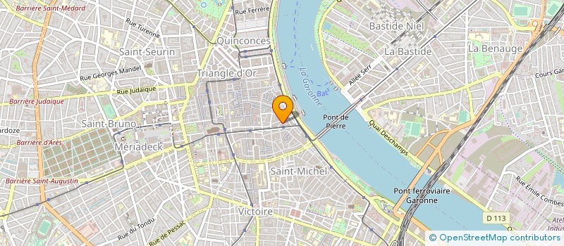 localisation de l'entreprise POUR DEMAIN  BORDEAUX