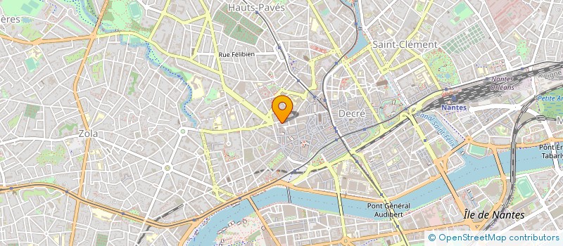 localisation de l'entreprise POUR DES MOTS... à NANTES