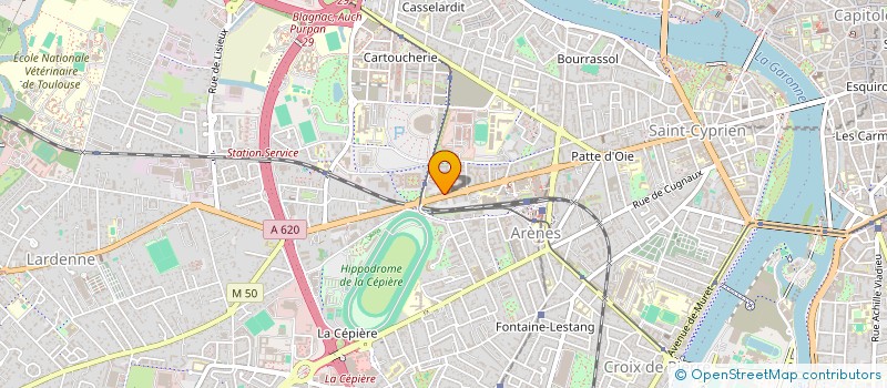 localisation de l'entreprise POUR ECRIRE UN MOT à TOULOUSE