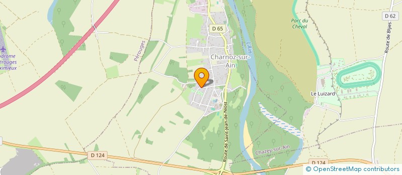 localisation de l'entreprise POUR ELLE POUR LUI à CHARNOZ-SUR-AIN