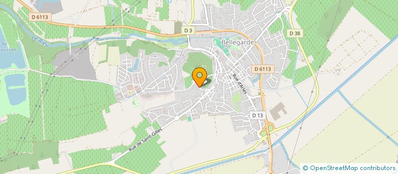 localisation de l'entreprise POUR EUX, POUR ELLES à BELLEGARDE