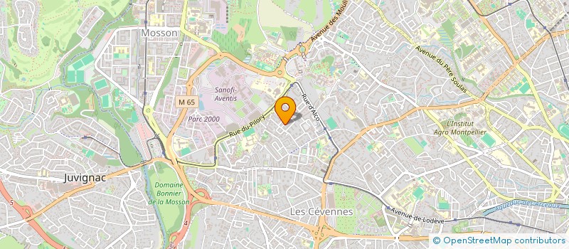 localisation de l'entreprise POUR FORM ET RECHERCH SCIENCES HUMAINES à MONTPELLIER