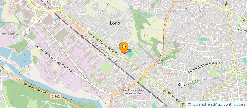 localisation de l'entreprise POUR FORMATION DEVELOPPEMENT PERSONNEL à LONS