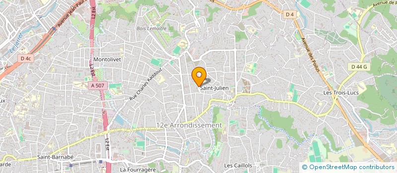 localisation de l'entreprise POUR INES ET EDEN à MARSEILLE