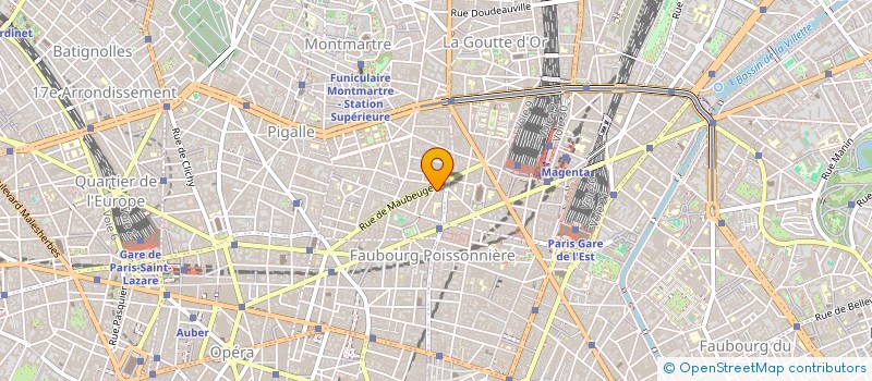 localisation de l'entreprise POUR INTEGRATION INSERTION CULTURE  PARIS