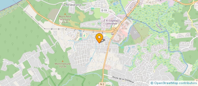 localisation de l'entreprise POUR L'AVENIR HARMONIEUX DE BALATA ABRIBA  MATOURY