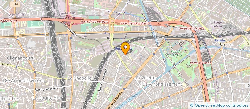 localisation de l'entreprise POUR L'ENTRETIEN DES TEXTILES  PARIS