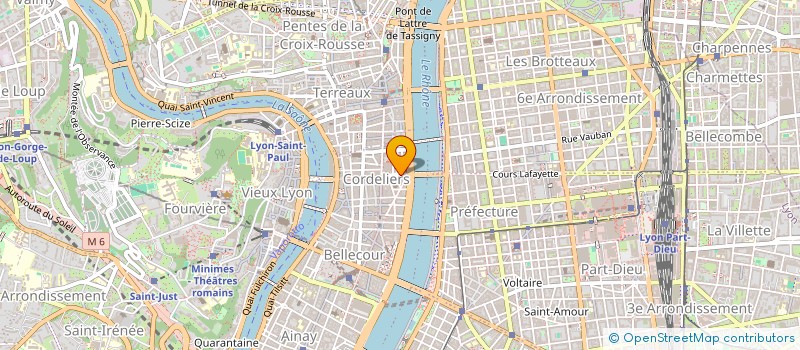 localisation de l'entreprise POUR L'ORGUE DE SAINT-BONAVENTURE à LYON