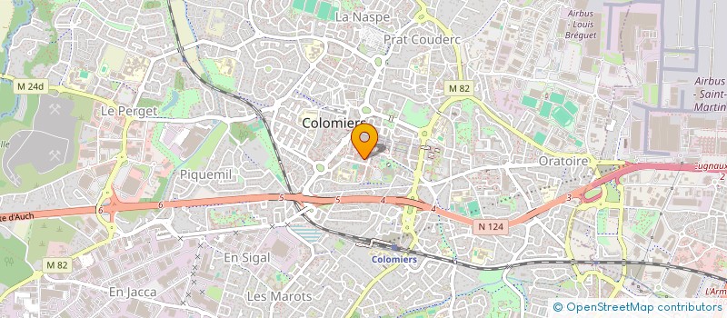 localisation de l'entreprise POUR LA BEAUTE à COLOMIERS