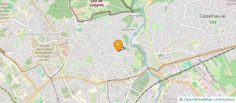 localisation de l'entreprise POUR LA CREATION D UNE MAISON VERTE à MONTPELLIER