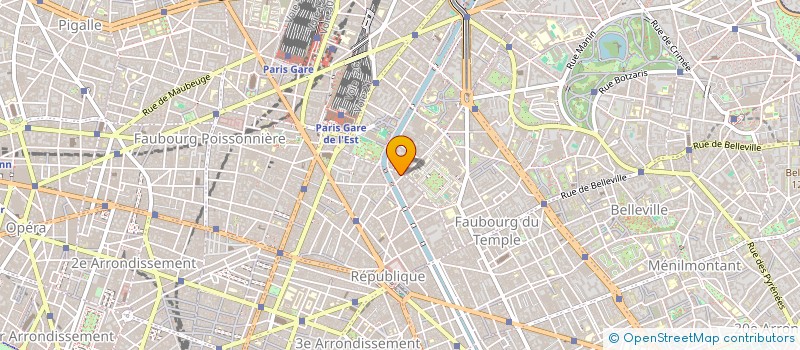 localisation de l'entreprise POUR LA CREATION ET L'EXPRESSION LIBRE DES SAVOIRS  PARIS