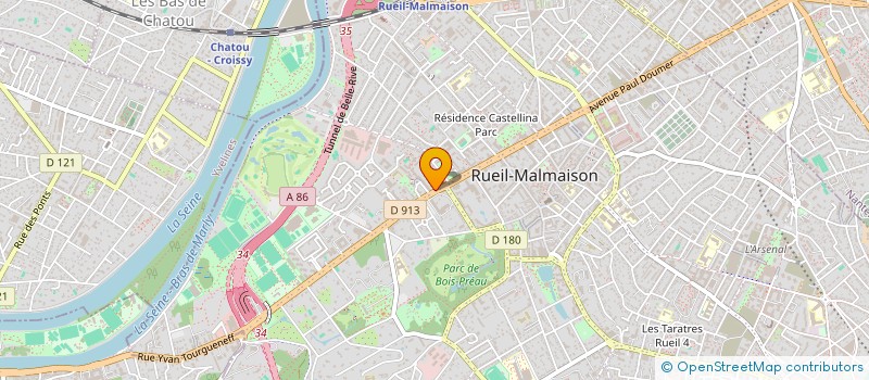 localisation de l'entreprise POUR LA FORMATION DANS L INDUSTRIE à RUEIL-MALMAISON