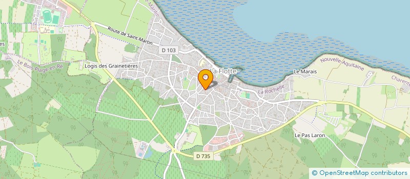 localisation de l'entreprise POUR LA FRANCE  LA FLOTTE