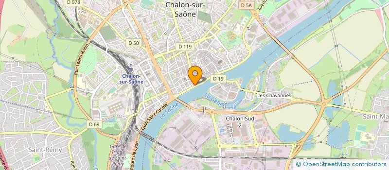 localisation de l'entreprise POUR LA GESTION ET L ANIMATION DU PLIE à CHALON-SUR-SAONE