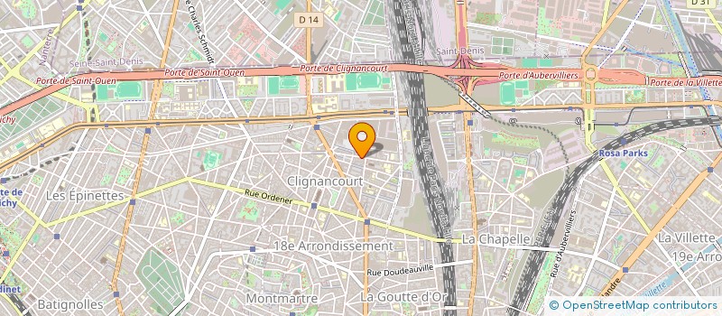 localisation de l'entreprise POUR LA LIBERTE ET LA PAIX INDIVIDUELLE OU INTERNATIONALE à PARIS
