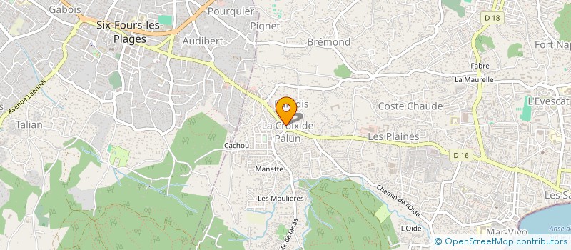 localisation de l'entreprise POUR LA MISE EN VALEUR DES ECHANGES ET DE LA CONVIALITE à LA SEYNE-SUR-MER