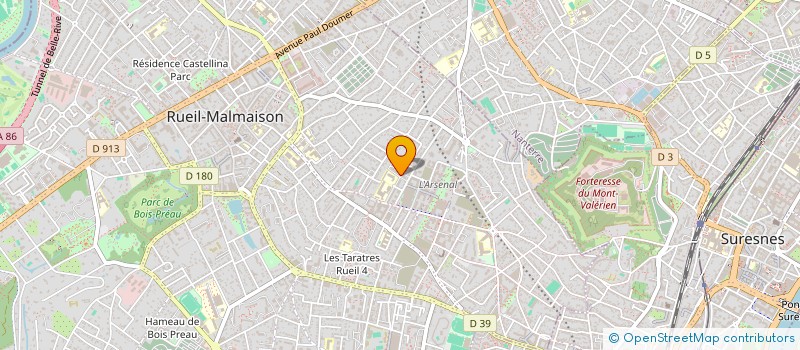 localisation de l'entreprise POUR LA PERSONNE à RUEIL-MALMAISON