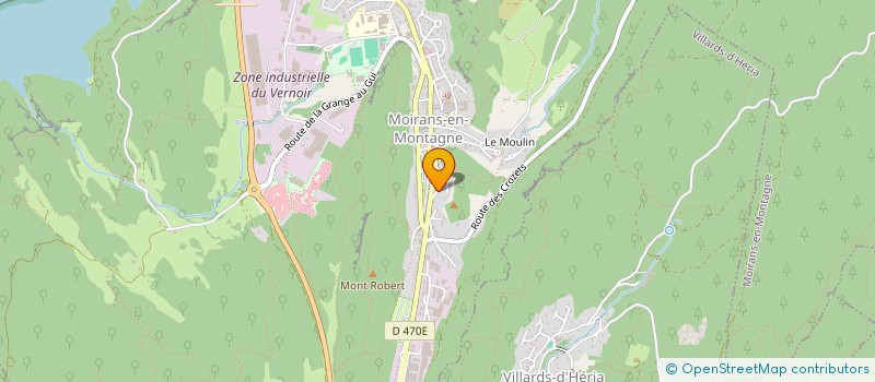 localisation de l'entreprise POUR LA PROTECTION DES ENFANTS  MOIRANS-EN-MONTAGNE