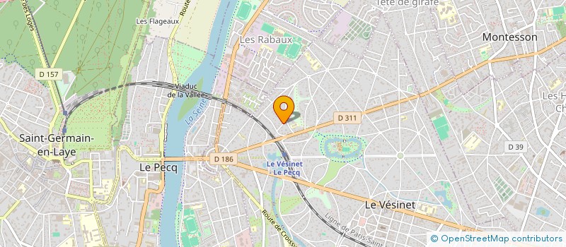 localisation de l'entreprise POUR LA PROTECTION SARL à LE VESINET
