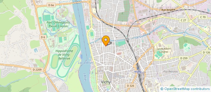 localisation de l'entreprise POUR LA PROTECTION SOCIALE DU FUTUR à VICHY