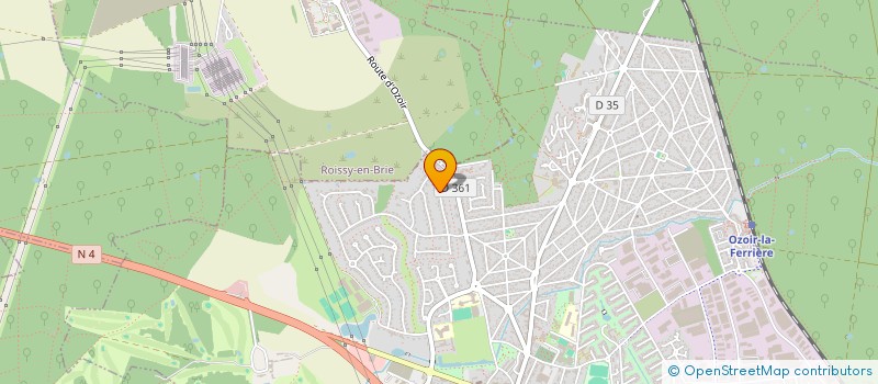 localisation de l'entreprise POUR LA RECHERCHE ET LE DEVELOPPEMENT DU YOGA à OZOIR-LA-FERRIERE