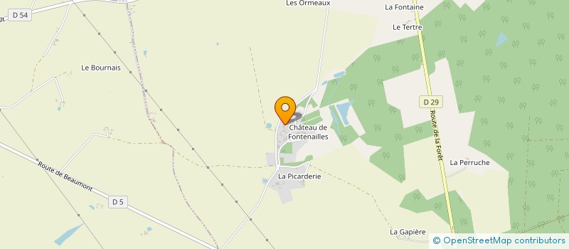 localisation de l'entreprise POUR LA REEDUCATION PROF ET SOCIALE à BEAUMONT-LOUESTAULT