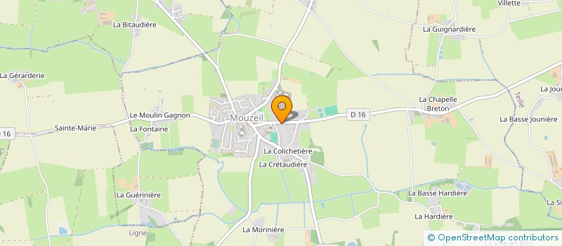 localisation de l'entreprise POUR LA RESTAURATION DES ELEVES MOUZEIL à MOUZEIL