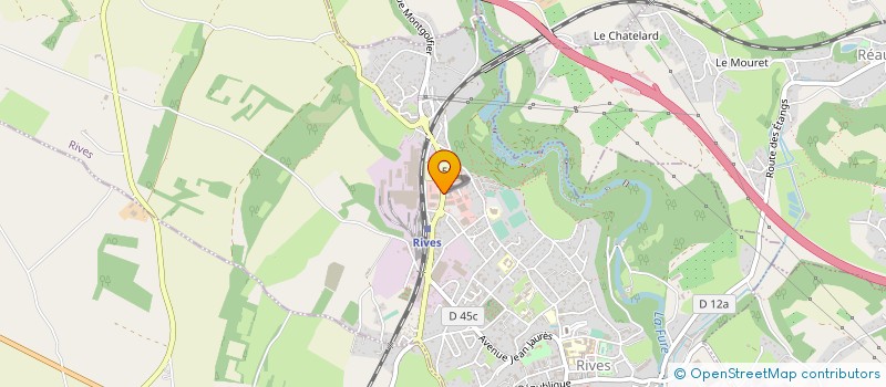 localisation de l'entreprise POUR LA RESTAURATION SARL à RIVES