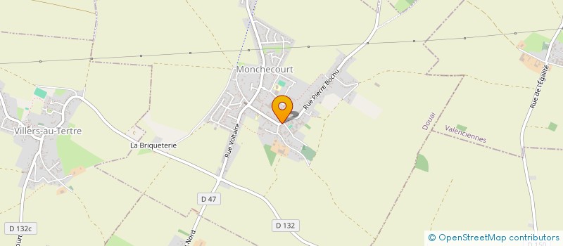 localisation de l'entreprise POUR LA REVALORISATION DU MATERIEL INFORMATIQUE A BUT SOCIAL à MONCHECOURT
