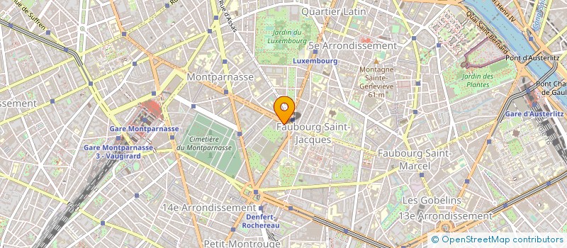 localisation de l'entreprise POUR LA SCIENCE à PARIS