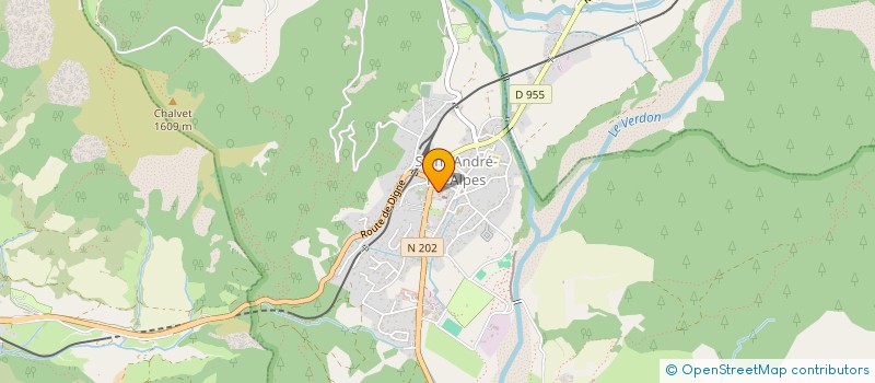 localisation de l'entreprise POUR LE BIEN ETRE DU COPRS à SAINT-JULIEN-DU-VERDON