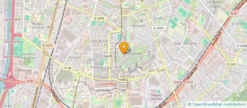 localisation de l'entreprise POUR LE DAUPHINE à GRENOBLE