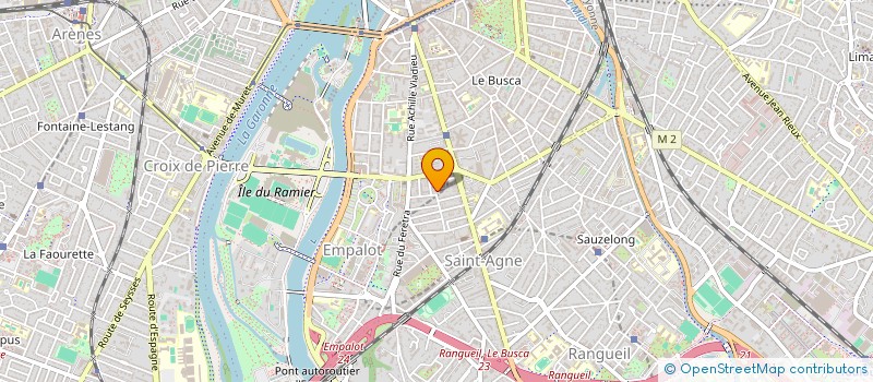 localisation de l'entreprise POUR LE DEVELOPPEMENT DE L'AGROECOLOGIE à TOULOUSE