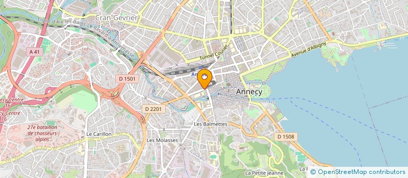 localisation de l'entreprise POUR LE LOGEMENT AGENCE DEP POUR L INFORMATION SUR LE LOGEMENT à ANNECY