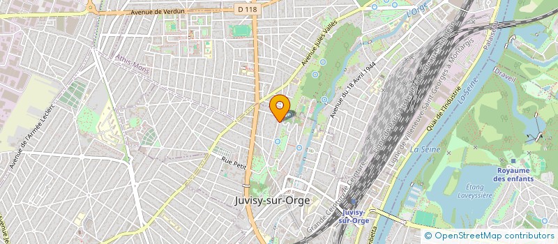 localisation de l'entreprise POUR LE LOGEMENT DE FRANCK ET AMANDINE  JUVISY-SUR-ORGE