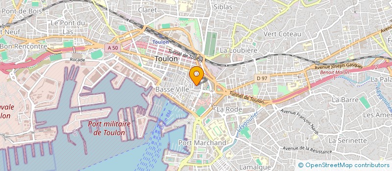 localisation de l'entreprise POUR LE LOGEMENT INDIVIDUEL ET AUTONOME à TOULON