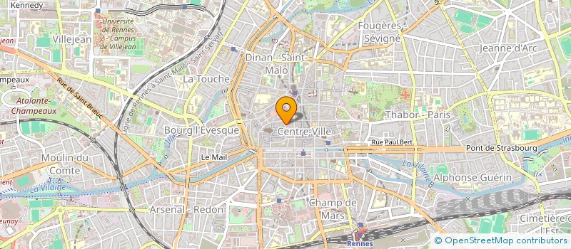 localisation de l'entreprise POUR LE MIEUX à RENNES