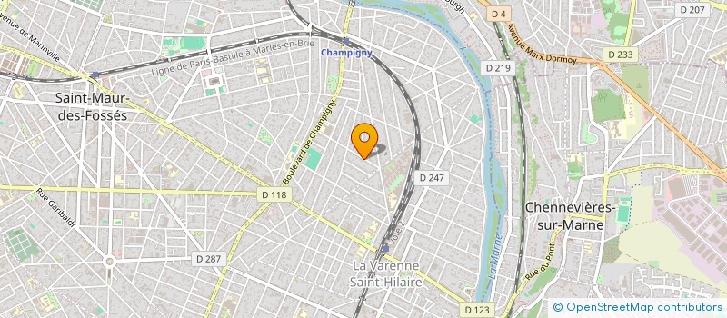 localisation de l'entreprise POUR LE PIANO à ST MAUR DES FOSSES