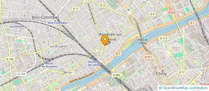 localisation de l'entreprise POUR LE PLAISIR à ASNIERES-SUR-SEINE