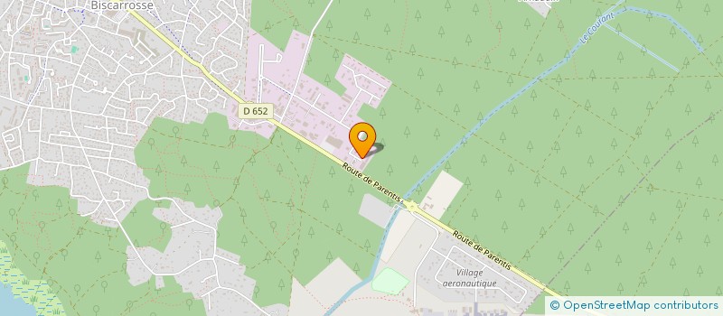 localisation de l'entreprise POUR LE PLAISIR  BISCARROSSE