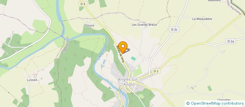 localisation de l'entreprise POUR LE REHABILITATION ET L ANIMATION DE L ANCIENNE DISTILLERIE  SAINT-PIERRE-DE-MAILLE