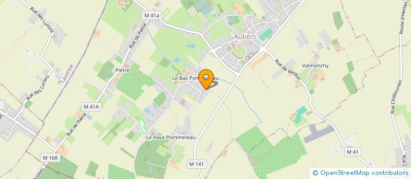 localisation de l'entreprise POUR LE SOURIRE DE JEANNE à AUBERS