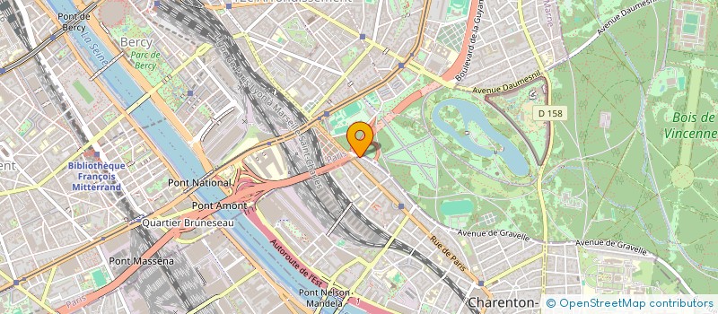 localisation de l'entreprise POUR LES ENFANTS  CHARENTON-LE-PONT