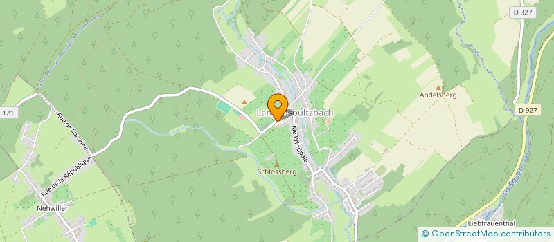 localisation de l'entreprise POUR LES ENFANTS DE L'ECOLE DE LANGENSOULTZBACH  LANGENSOULTZBACH