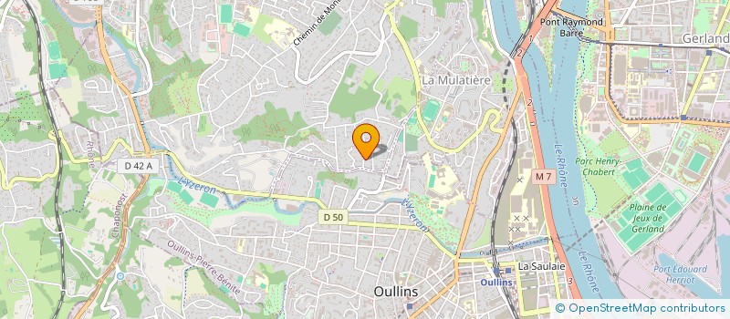 localisation de l'entreprise POUR LES ENFANTS DE LA RUE D'INDONESIE (PERI)  SAINTE-FOY-LES-LYON