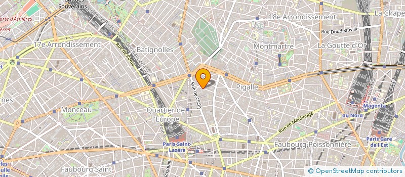 localisation de l'entreprise POUR LES PRATICIENS HOSPITALIERS ET ASSIMILES  PARIS